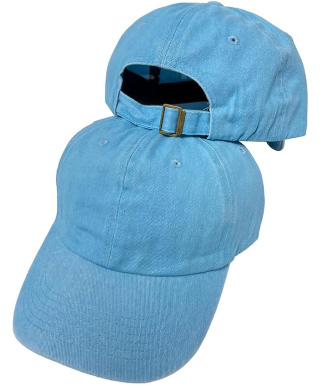 Roytrense Unisex 100% Cotton Washed Low Profile Dad Hat - Adjustable Baseball Cap for Outdoor Activities