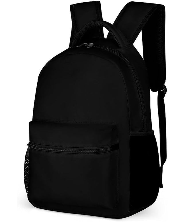 Fashion Black Backpack Lightweight Large Capacity Laptop Daybag for Travel Work
