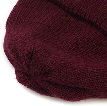 UNDERCONTROL Winter Trawler Fisherman Beanie Men Women Unisex Stylish Plain Docker Skull Hat Roll up Watch Cap Color Pack