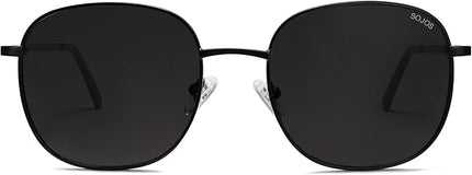 SOJOS Classic Trendy Square Sunglasses for Women Men Cute Big Frame Gold Shades SJ1137