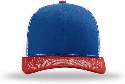 Richardson 112 Classic Six-Panel Adjustable Snapback Trucker Cap | Bulk Packs Available