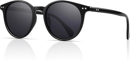 SUNGAIT Classic Vintage Round Polarized Sunglasses for Women Men Retro Style UV400