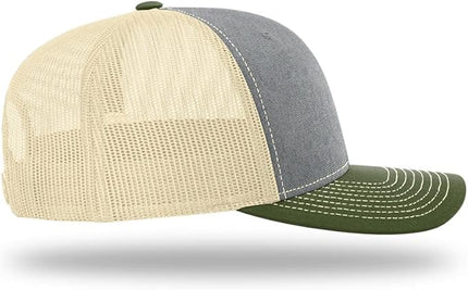 Richardson 112 Classic Six-Panel Adjustable Snapback Trucker Cap | Bulk Packs Available