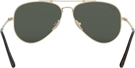 Ray-Ban RB8125m Titanium Aviator Sunglasses