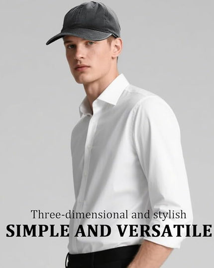 24 Pcs Trucker Hats Bulk Beach Hats for Men Mesh Back Ball Cap Rugged Classic Baseball Trucker Cap for Men and Women