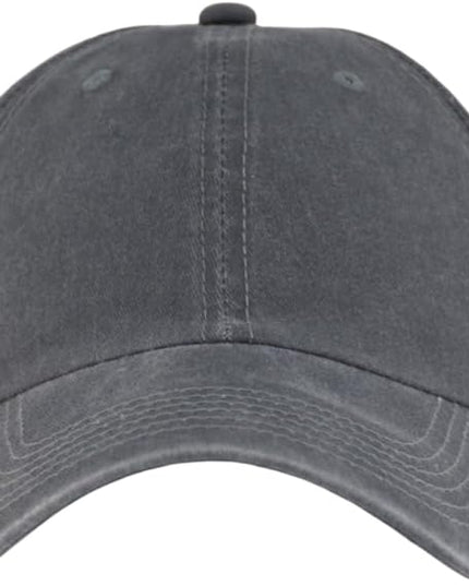 CYGTE Distressed Soft Trucker Hat | XL/XXL Available | Unstructured Vinatge Washed Snapback Baseball Cap for Men Women