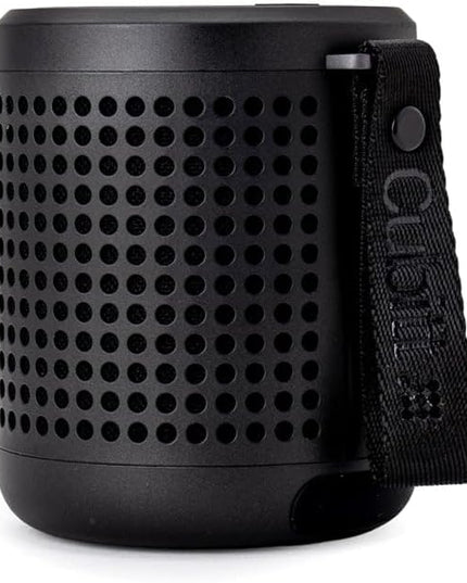 Cubitt Power Go Gen2 Portable Bluetooth Speaker – 16W Loud Sound, Waterproof IPX7, Bluetooth 5.3, Up to 9H Playtime, TWS Pairing, Quick USB-C Charging – Obsidian Black
