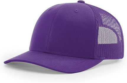 Richardson 112 Classic Six-Panel Adjustable Snapback Trucker Cap | Bulk Packs Available