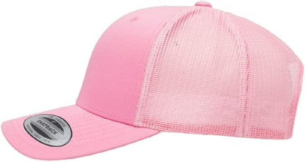 Yupoong Classic Premium Mesh 6 Panel Retro Trucker Cap | Mid Profile Snapback | OSFA | Bulk Pack Available