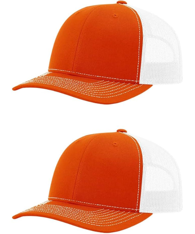 Richardson 112 Classic Six-Panel Adjustable Snapback Trucker Cap | Bulk Packs Available
