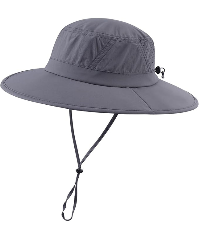 Home Prefer UPF 50+ Sun Hats for Men Women Foldable Wide Brim Fishing Hat Quick Dry Summer Outdoor Garden Safari Bucket Hat