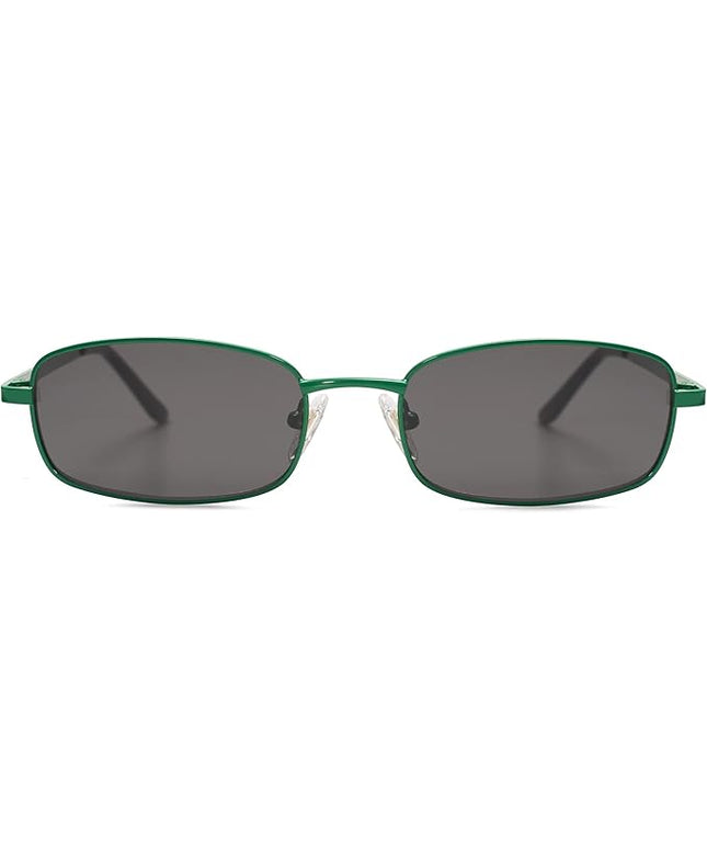 SOJOS Small Trendy Rectangle Sunglasses Womens Mens, Retro 80s 90s Y2k Chic Narrow Thin Skinny Sunnies SJ1187