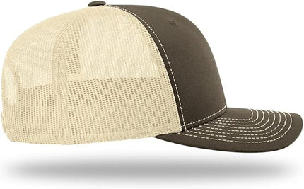 Richardson 112 Classic Six-Panel Adjustable Snapback Trucker Cap | Bulk Packs Available