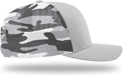 Richardson 112 Classic Six-Panel Adjustable Snapback Trucker Cap | Bulk Packs Available