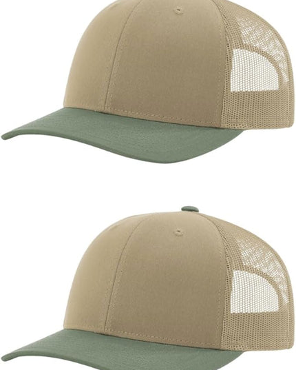 Richardson 112 Classic Six-Panel Adjustable Snapback Trucker Cap | Bulk Packs Available