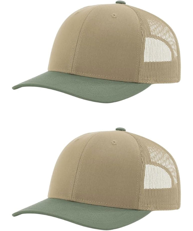 Richardson 112 Classic Six-Panel Adjustable Snapback Trucker Cap | Bulk Packs Available