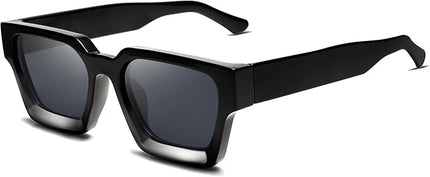 VANLINKER Thick Square Sunglasses for Men Women Retro Chunky Rectangle Shades UV400 Protection VL9731