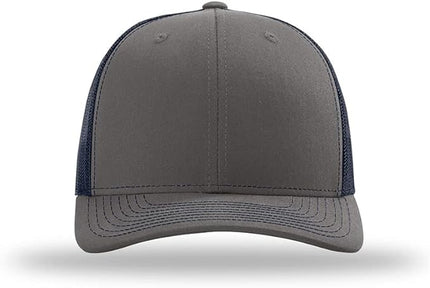 Richardson 112 Classic Six-Panel Adjustable Snapback Trucker Cap | Bulk Packs Available