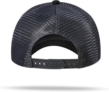 American Flag Trucker Hat - Snapback Hat, Baseball Cap for Men Women - Breathable Mesh Side, Adjustable Fit - for Casual Wear