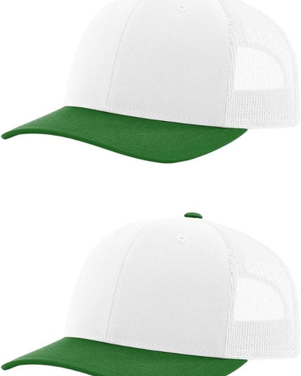 Richardson 112 Classic Six-Panel Adjustable Snapback Trucker Cap | Bulk Packs Available