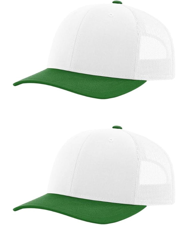 Richardson 112 Classic Six-Panel Adjustable Snapback Trucker Cap | Bulk Packs Available