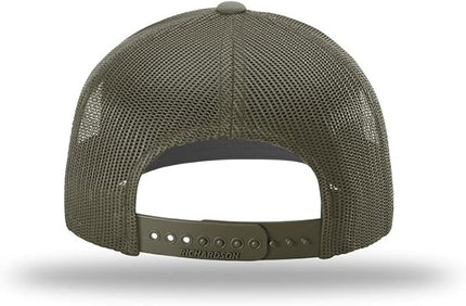 Richardson 112 Classic Six-Panel Adjustable Snapback Trucker Cap | Bulk Packs Available