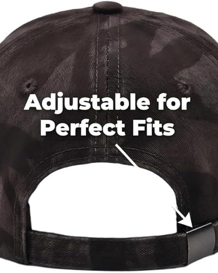 Vintage Baseball Cap, Washed Cotton Trucker Hat for Men & Women, Adjustable Size for Universal Activities