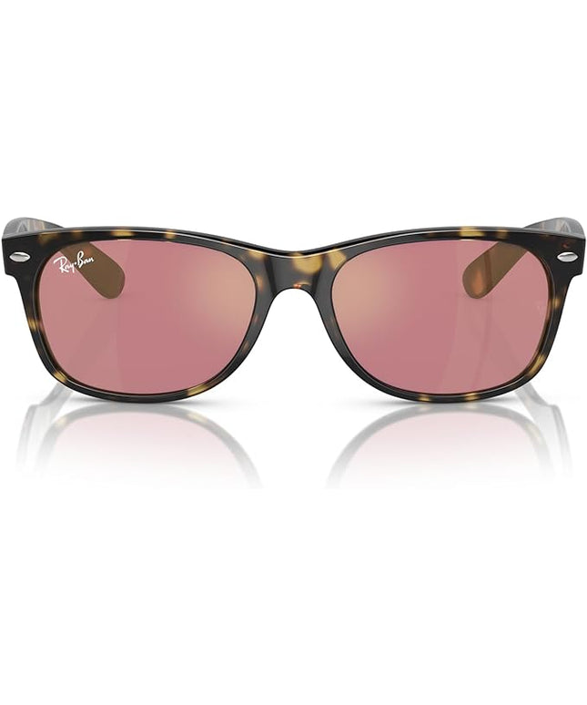 Ray-Ban RB2132 New Wayfarer Polarized Square Sunglasses