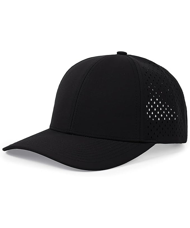 kozinu Quick Dry Baseball Cap Curved Brim Snapback Hat Laser Cut Mesh Ball Cap Golf Ball Cap for Men Women