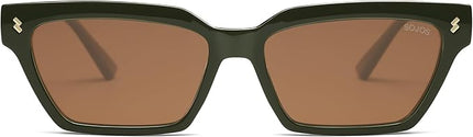SOJOS Trendy Polarized Sunglasses Womens Men Retro Vintage 90s Cute Cat Eye Narrow Sun Glasses SJ2381