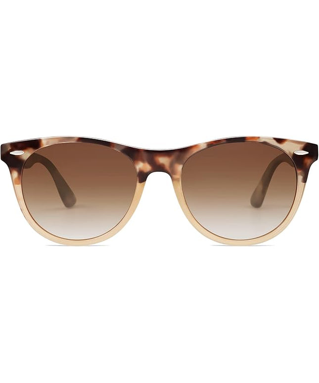 SOJOS Classic Polarized Sunglasses for Women Men Small UV400 Lenses SJ2076