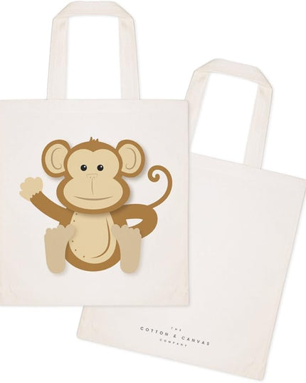 The Cotton & Canvas Co. Animal Tote and Handbag for Kids, Teens and Adults