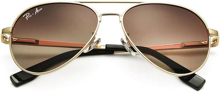 Pro Acme Classic Polarized Aviator Sunglasses 100% UV Protection, 52mm 58mm 63mm
