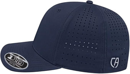 Cap America i8533 Flexfit 110 Perforated Performance Snapback Mid Profile 6-Panel Cap w/UV Guard & Adjustable Snapback