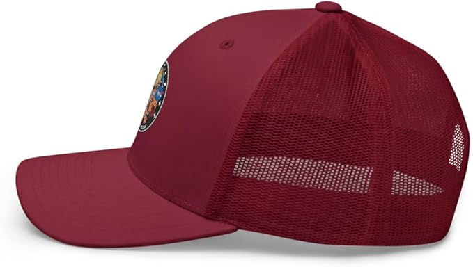 Doge/Moon NASA Logo Trucker Cap