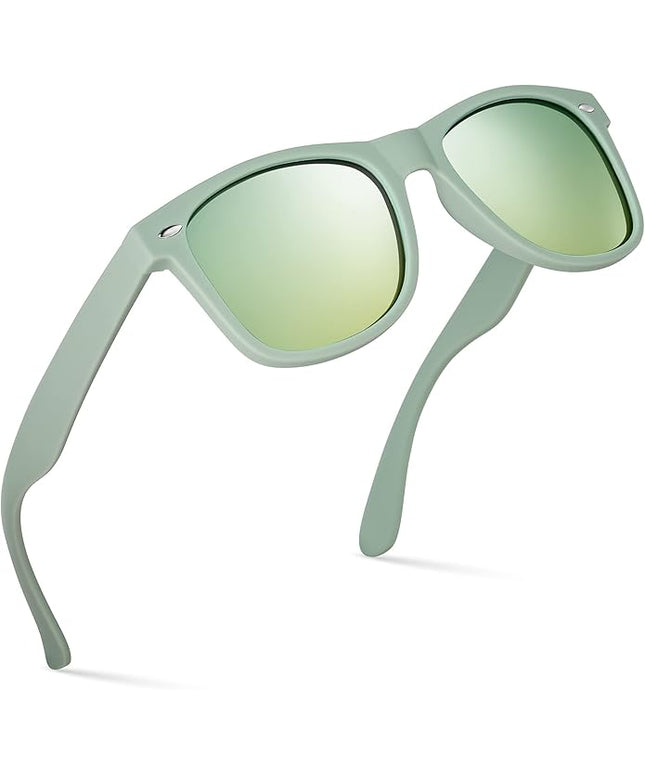 Retro Rewind Polarized Sunglasses for Men and Women - UV Protection Classic Sun Glasses