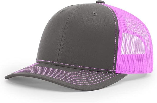 Richardson 112 Classic Six-Panel Adjustable Snapback Trucker Cap | Bulk Packs Available
