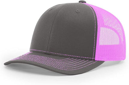 Richardson 112 Classic Six-Panel Adjustable Snapback Trucker Cap | Bulk Packs Available
