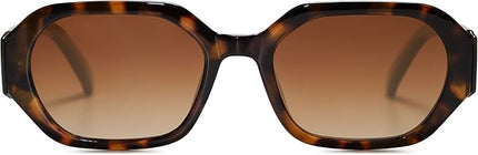 SOJOS Polarized Sunglasses For Women Retro Rectangle Womens Sun Glasses Trendy Narrow Square 90s Shades SJ2232
