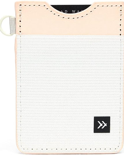 Thread Wallets Ultra Slim Minimalist Card Holder Wallet (Off White)