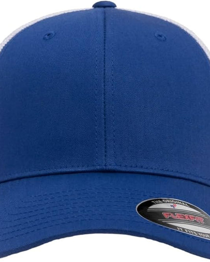 Flexfit 6511 Fitted Mid-Profile Stretchable Mesh Panels Trucker Cap | Bulk Pack Available