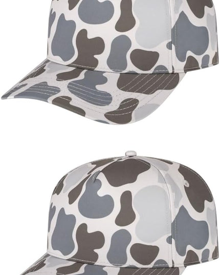 The Hat Pros Cap America i2026 Mid Profile 5-Panel Daybreak Camo Cap w/Quick-Dry Sweatband & Adjustable Snapback