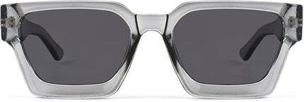 Trendy Square Sunglasses for Men Women Fashion Thick Rectangle Sun Glasses UV Protection Shades Designer Style
