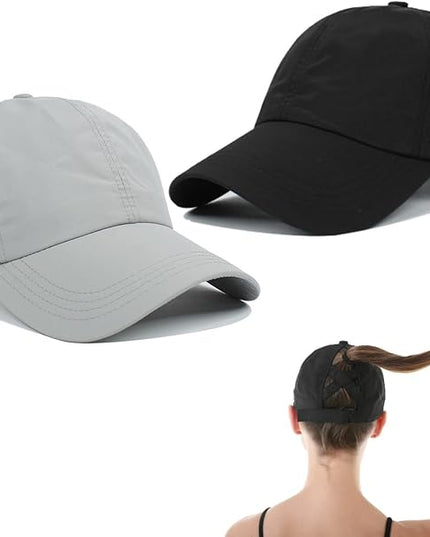 VOASTEK Running Hats for Men Baseball Cap Outdoor Essentials Runner Hat Jogging Cap Tennis Golf Workout Hats