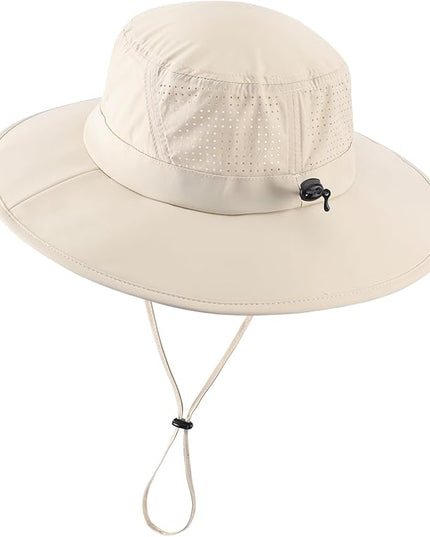 Home Prefer UPF 50+ Sun Hats for Men Women Foldable Wide Brim Fishing Hat Quick Dry Summer Outdoor Garden Safari Bucket Hat