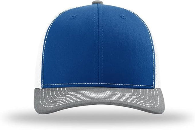 Richardson 112 Classic Six-Panel Adjustable Snapback Trucker Cap | Bulk Packs Available