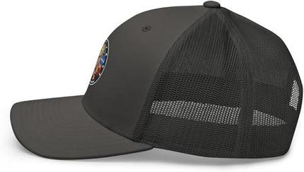 Doge/Moon NASA Logo Trucker Cap