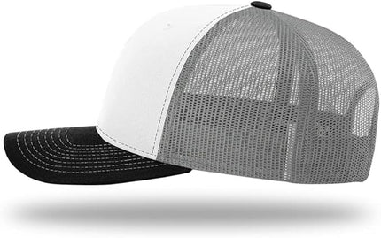 Richardson 112 Classic Six-Panel Adjustable Snapback Trucker Cap | Bulk Packs Available