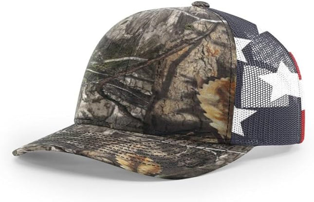 Richardson 112 Classic Six-Panel Adjustable Snapback Trucker Cap | Bulk Packs Available