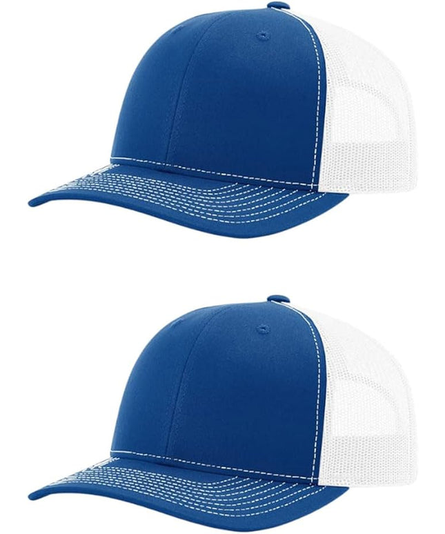 Richardson 112 Classic Six-Panel Adjustable Snapback Trucker Cap | Bulk Packs Available